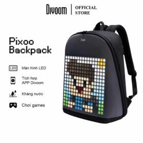 Balo Divoom Pixoo Backpack hiển thị màn hình LED