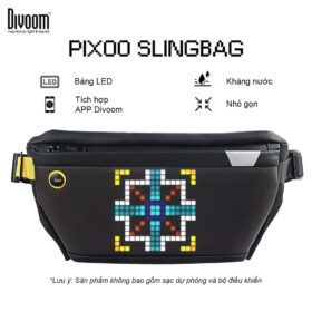 Túi đeo chéo Divoom Pixoo màn hình LED