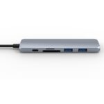 Cổng chuyển HyperDrive BAR 6-in-1 USBB-C Hub cho Macbook, PC & Devices – HD22E