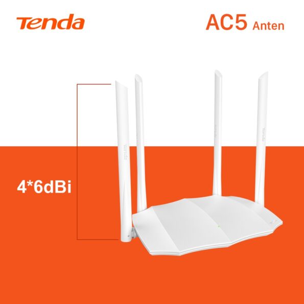 Tenda Thiết bị phát Wifi AC5 Chuẩn AC 1200Mbps – Hãng phân phối chính thức